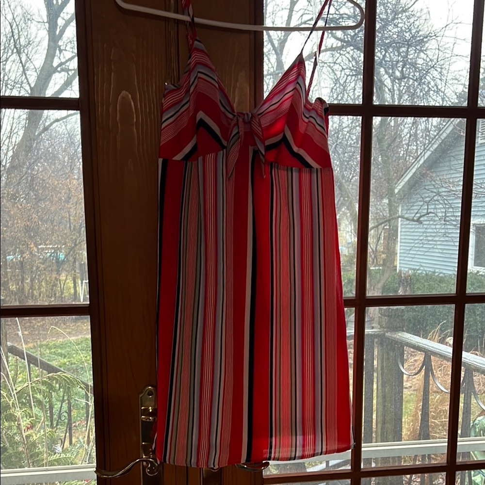 Colorful Striped Dress size L